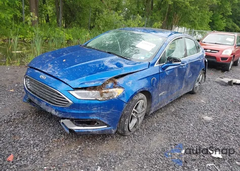 2017 Ford Fusion Se Phev из США, поврежденный, VIN 3FA6P0PU7HR160795